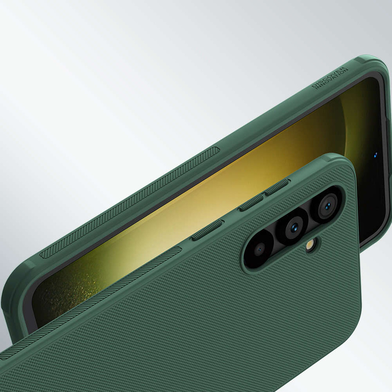 Wzmocnione etui Nillkin Super Frosted Shield Pro do Samsung Galaxy S23 FE - zielone