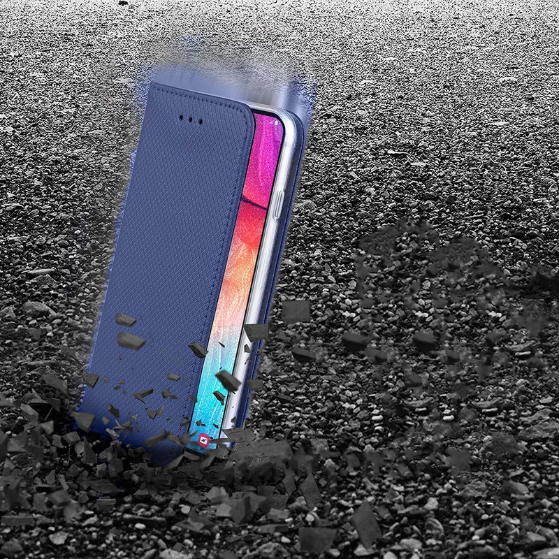 Etui Smart Magnet do Samsung S24 FE granatowy