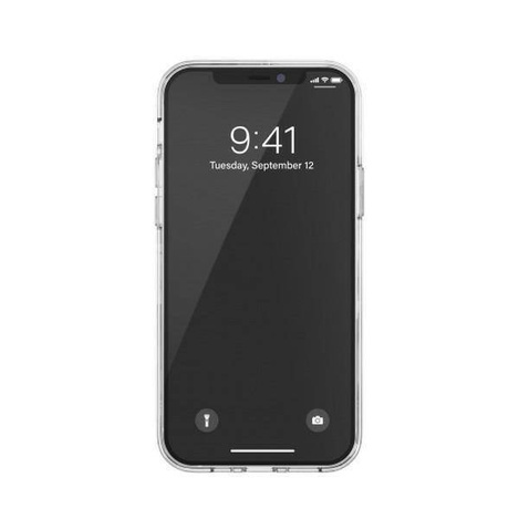 Adidas OR SnapCase Camo iPhone 12/12 Pro transparent/white 43705