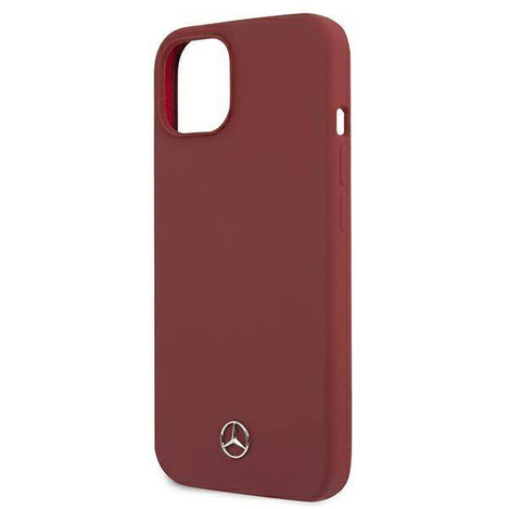 Mercedes MEHCP13MSILRE iPhone 13 6.1 &quot;red / red hardcase Silicone Line
