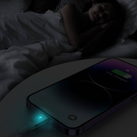 Joyroom Kabel USB - Lightning 2.4A A10 Serie 1,2 m weiß (S-UL012A10)