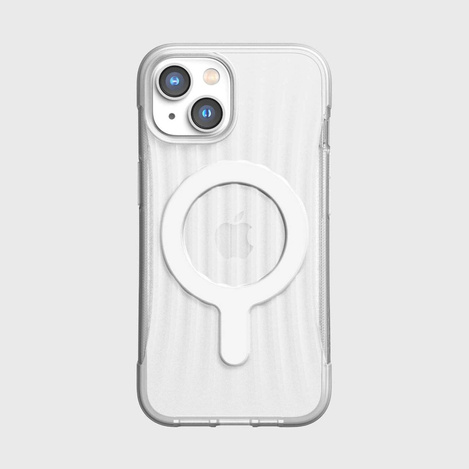 Raptic X-Doria Clutch Case iPhone 14 mit MagSafe Rückseite transparent