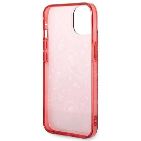 Guess Bandana Paisley - Etui iPhone 14 Plus (czerwony)