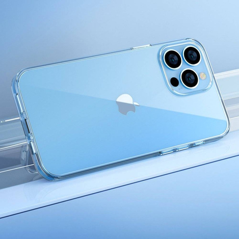 Kingxbar Elegant Series Hülle iPhone 13 Pro Max Hülle Rückseite transparent