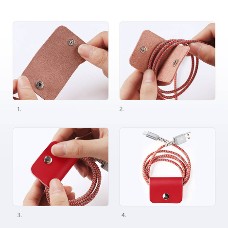 Dux Ducis Hivo skórzane etui z klapką pokrowiec ze skóry naturalnej portfel na karty i dokumenty Samsung Galaxy S22+ (S22 Plus) czerwony