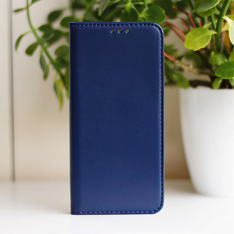 Etui Smart Magnetic do Samsung A15 4G / A15 5G granatowe