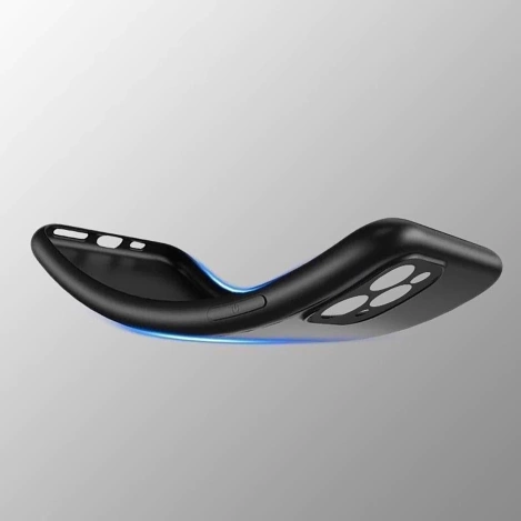 Softcase für Samsung Galaxy M55 - schwarz