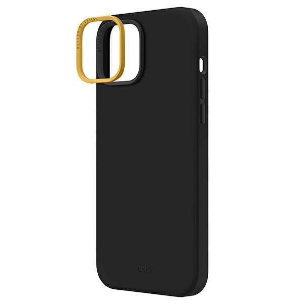 Uniq Hülle Lino iPhone 14 Plus 6.7&quot; schwarz/mitternachtsschwarz