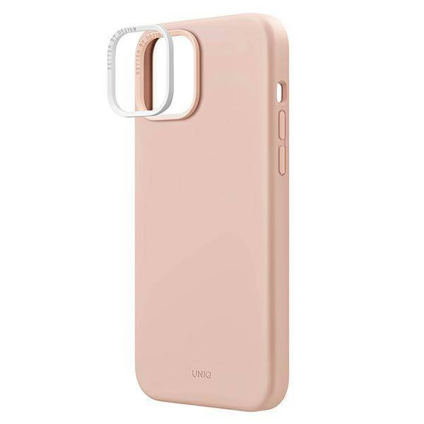 Uniq Hülle Lino iPhone 14 Plus 6.7&quot; Rosa/Rosa