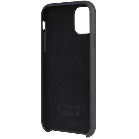 Audi Silikonhülle iPhone 12/12 Pro 6,1&quot; schwarz/schwarz Hardcase AU-LSRIP12P-Q3/D1-BK