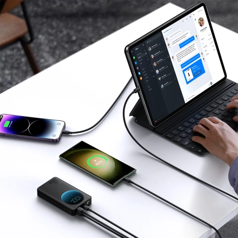 Joyroom Powerbank 10000mAh 30W schwarz (JR-PBF01)
