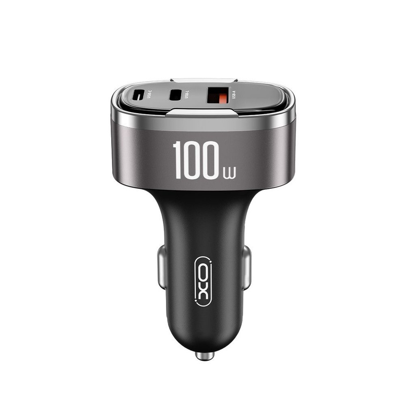 XO ŁAD SAM. CC61 PD QC3.0 100W USB-C USB Lightning czarny