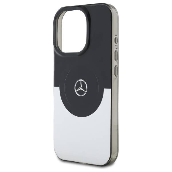 Oryginalne Etui IPHONE 16 PRO Mercedes Hardcase Double Layer BiColor MagSafe (MEHMP16L23HBIGK) czarne
