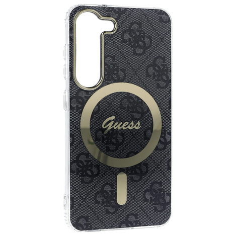 Guess GUHMS23MH4STK S23+ S916 black/black hardcase 4G MagSafe