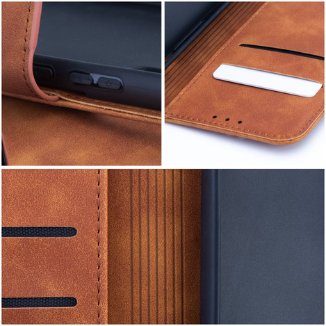 Kabura TENDER Book do SAMSUNG A25 5G brązowy