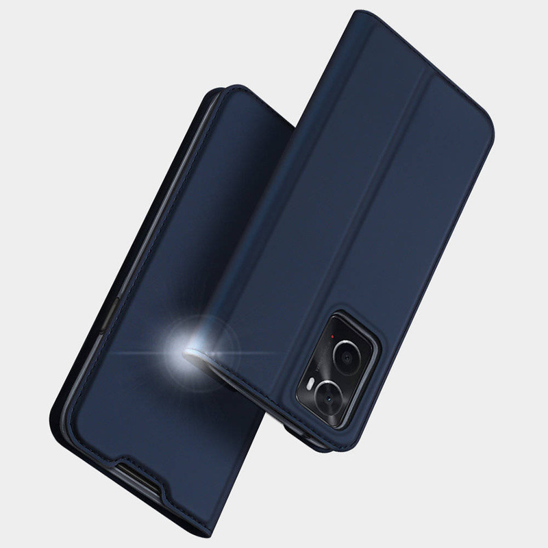 Dux Ducis Skin Pro Hülle mit Flip Realme 9i / Oppo A36 blau