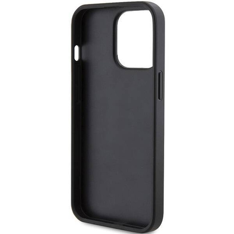 Oryginalne Etui GUESS hardcase 4G Triangle Metal Logo GUHCP14LPG4GPK do Iphone 14 Pro czarny
