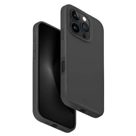 UNIQ etui Lino Hue iPhone 16 Pro Max 6.9" Magclick Charging szary/charcoal grey