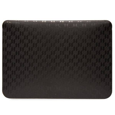 Karl Lagerfeld Sleeve KLCS14SAKHPKK 14" czarny/black Saffiano Monogram Ikonik