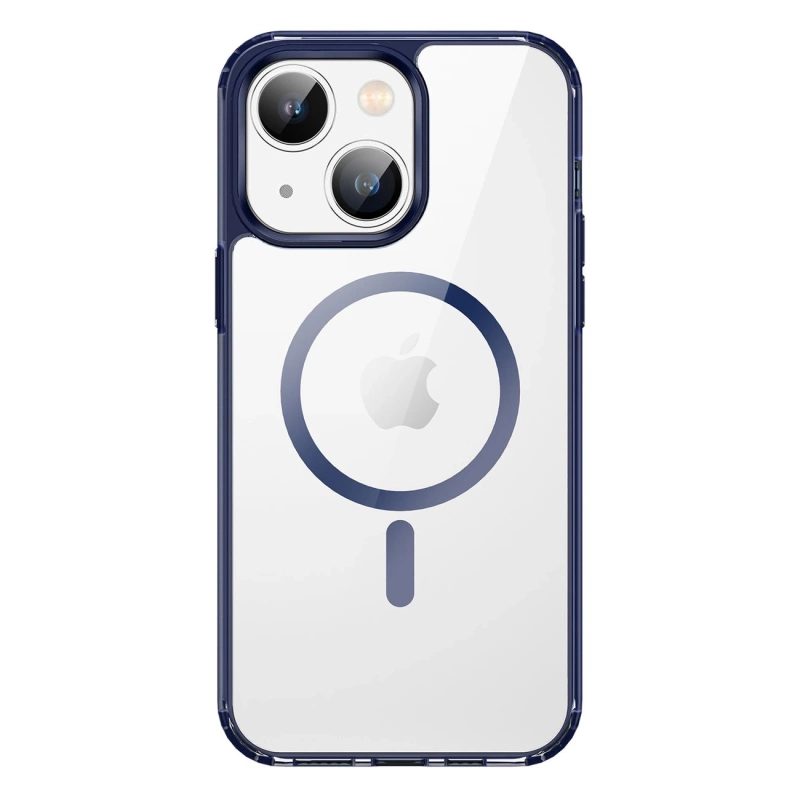 Dux Ducis Clin2 case for iPhone 14 Plus magnetic MagSafe cover blue