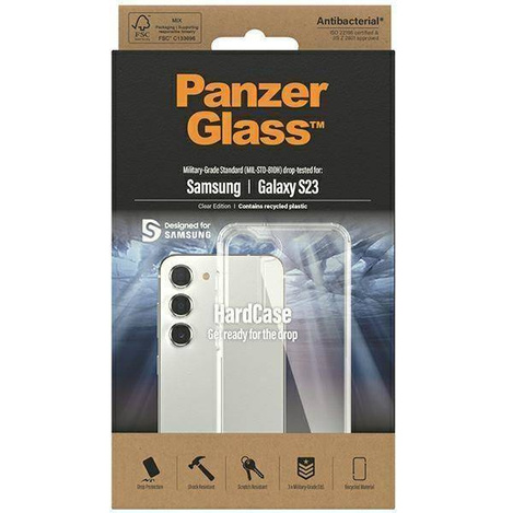 Etui SAMSUNG GALAXY S23 PanzerGlass ClearCase (0433) Clear transparentne