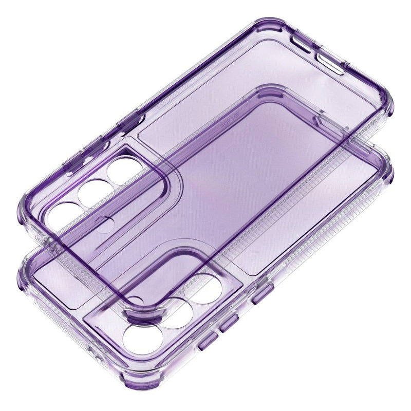 Futerał MATRIX CLEAR do SAMSUNG S25 Ultra jasnofioletowy