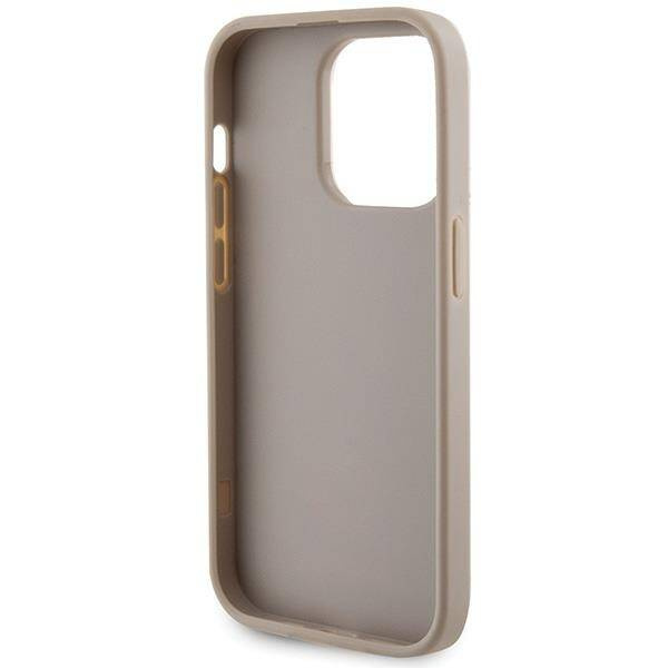 Guess GUHCP15LPS4DGPD iPhone 15 Pro 6.1&quot; gold/gold hardcase Strass Metal Logo