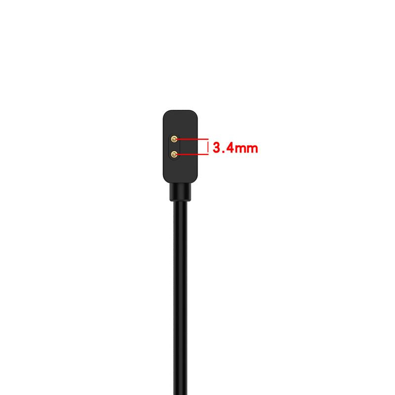 Ładowarka USB Mi Band / Smart Band 7 Pro BLACK / CZARNY, 100cm