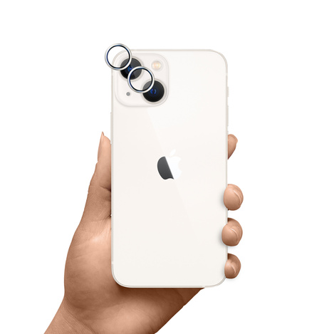 Apple iPhone 14/14 Plus - HARDY Lens Protection Pro Silver