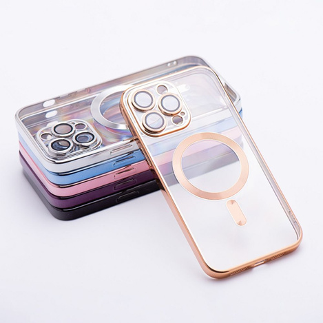 Futerał ELECTRO MAG COVER kompatybilny z MagSafe do IPHONE 16 Pro złoty