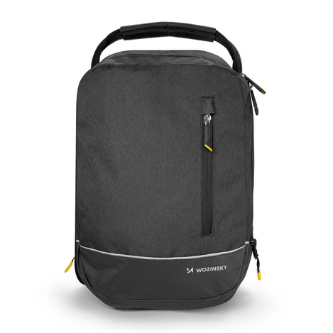 Wozinsky dwuczęściowa torba rowerowa plecak 2w1 30l czarna (WBB30BK)
