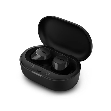 SŁUCHAWKI PHILIPS DOUSZNE TWS BEZPRZEWODOWE BLUETOOTH TRUE WIRELESS CZARNE Phil-TAT1209BK/00