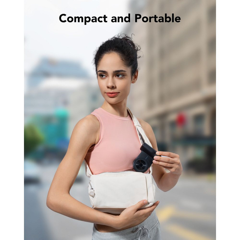 Bateria zewnętrzna (Powerbank) VEGER Tourist - 5 000mAh kompatybilny z MagSafe QC3.0 PD 20W czarny (W0569)