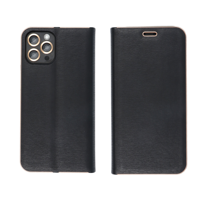 Kabura LUNA Book Gold do IPHONE 14 Pro czarny