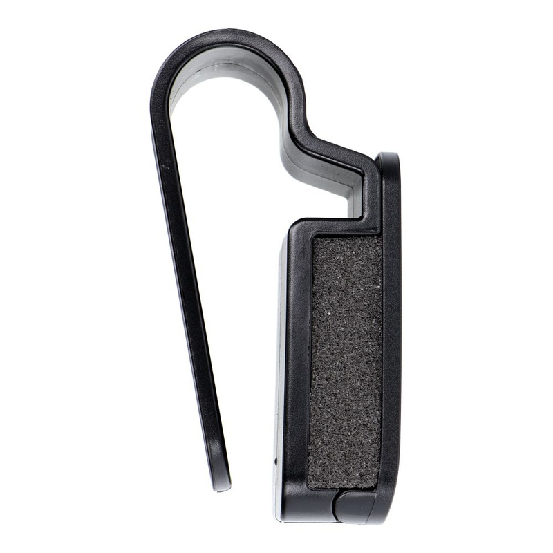 Uchwyt na okulary na daszek przeciwsłoneczny czarny