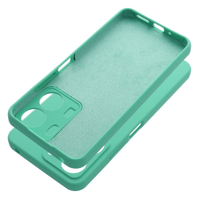Futerał SILICONE 2mm do XIAOMI REDMI 13C miętowy