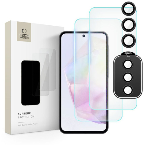Szkło Hartowane SAMSUNG GALAXY A35 5G Tech-Protect Supreme Set Clear
