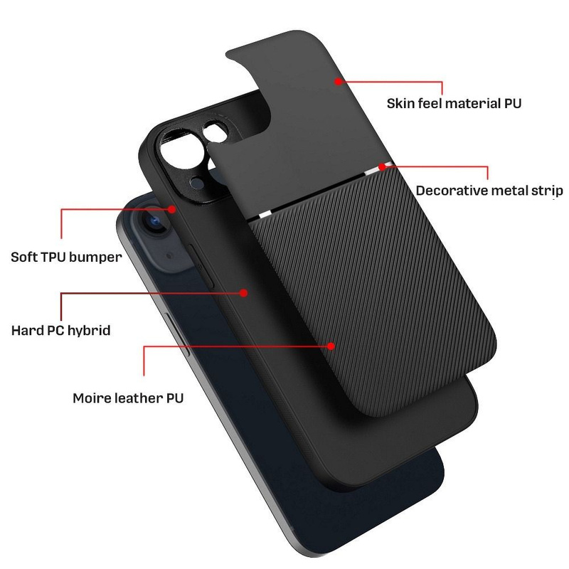 Futerał NOBLE do IPHONE 13 MINI czarny
