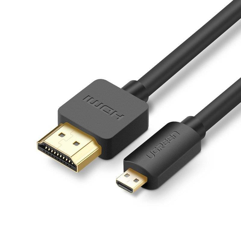 UGREEN Micro HDMI - HDMI Cable 4K 3D 2m (black)