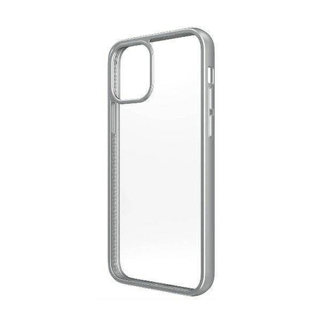Schutzhülle IPHONE 12 PRO MAX PanzerGlass ClearCase Satin Silver AB