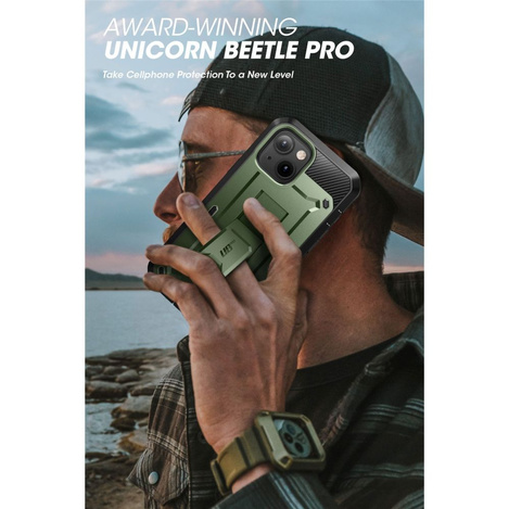 Supcase Unicorn Beetle Pro Hülle für iPhone 14 Plus grün