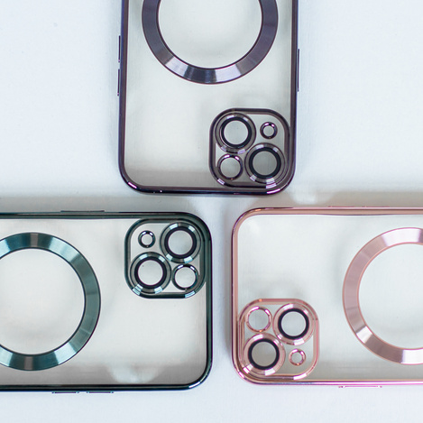 Nakładka Color Chrome Mag do iPhone 16 Pro 6,3&quot; zielona