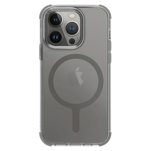 Uniq Combat iPhone 15 Pro 6,1&quot; Hülle Magclick Charging grau/frostgrau