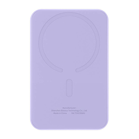 Magnetic Mini Powerbank Baseus 5000mAh 20W (purple)