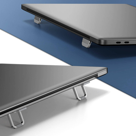 Baseus universal-Laptop-Füße (2 Stück) silber (LUZC000012)
