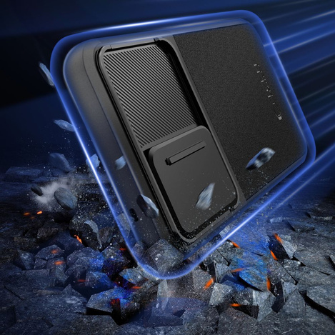 Etui SAMSUNG GALAXY A55 5G Tech-Protect Velar Cam+ czarne