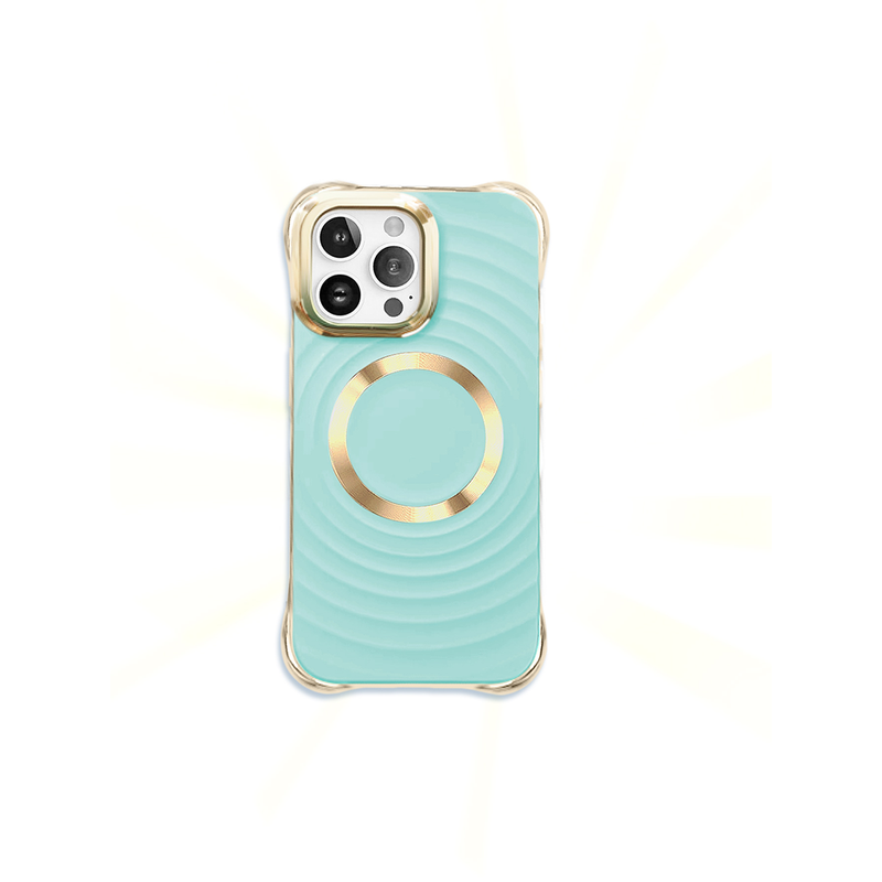 Nakładka Circle Glam Mag do iPhone 11 miętowa