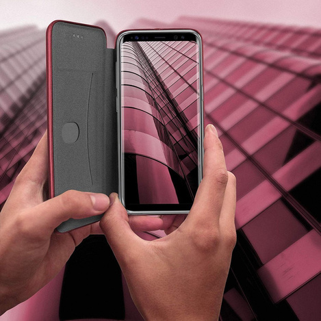 Etui Smart Diva do Xiaomi Redmi Note 9s / 9 Pro / 9 Pro Max burgundowy