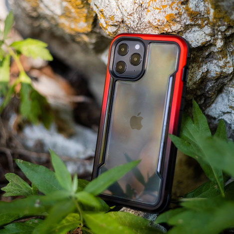 Raptic X-Doria Shield Case iPhone 14 Pro Max gepanzerte Hülle schwarz