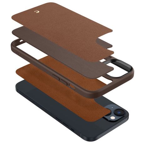Spigen CYRILL KAJUK MAG MAGSAFE IPHONE 14 PLUS SATTEL BRAUN